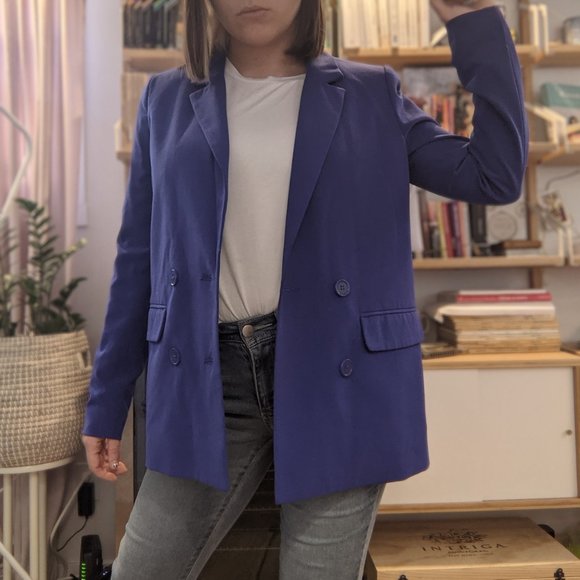 NWT Klein blue blazer - Picture 5 of 6